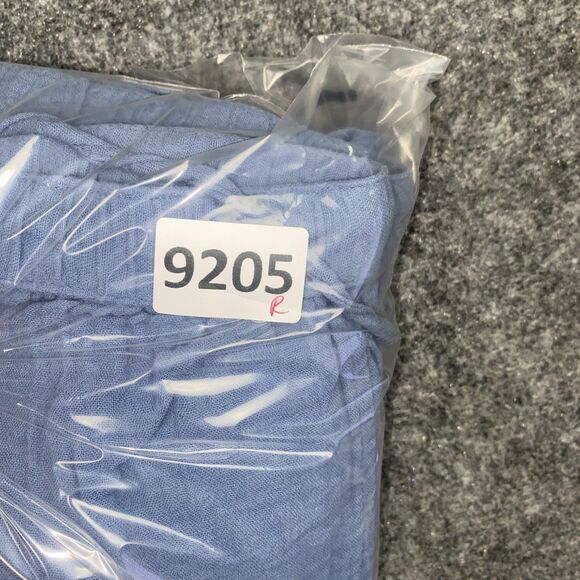 Dylan Pants Womens Size L Blue Gauzy Ankle Pull on Beach Lounge - Picture 9 of 9